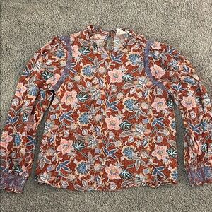 Savanna Jane Multicolor Floral Blouse